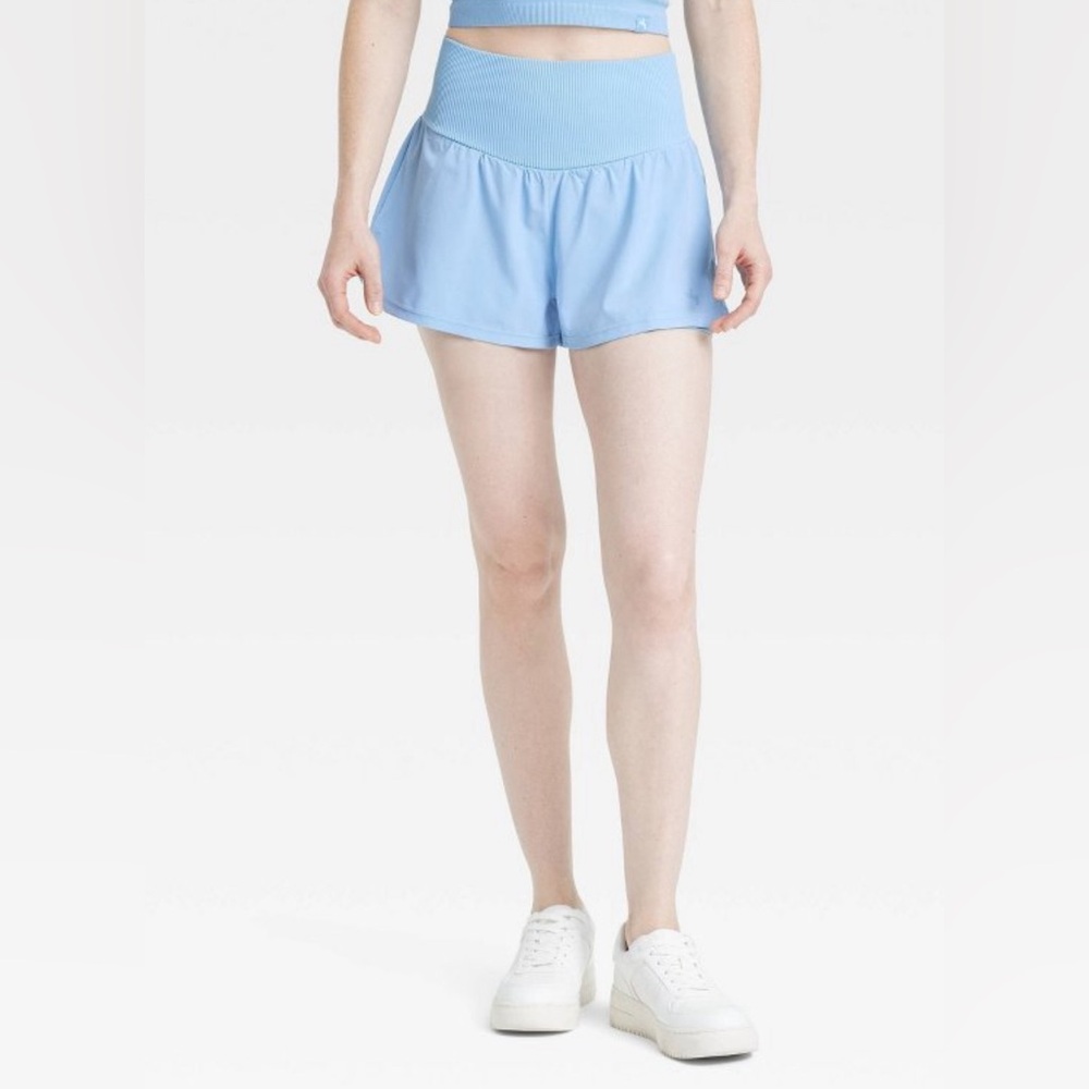 JoyLab Women’s High-Rise Seamless Waistband Woven Shorts 2.5" Size S